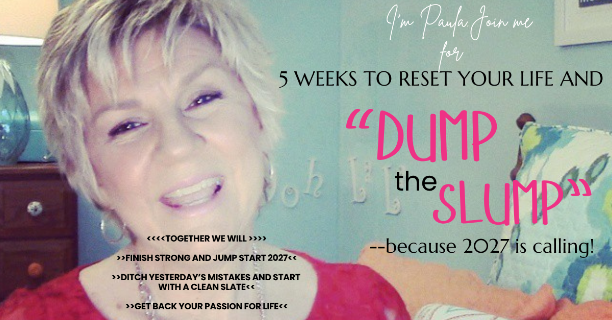 Yellow and Blue Course Facebook Ad 2 Dump the Slump Reset Masterclass